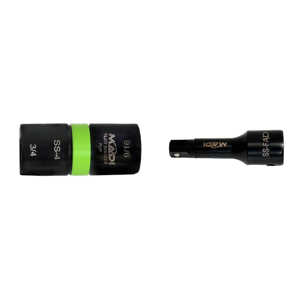MADI Slot Socket Flip Impact 3-in-1 9/16" & 3/4" Hex  from GME Supply